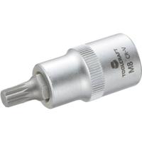 TOOLCRAFT 816087 Veeltand (XZN) Dopsleutel-bitinzet 8 mm 1/2 (12.5 mm) - thumbnail