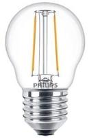 Philips LED filament kogel 2-25W E27 827 P45 helder LED3745 - thumbnail