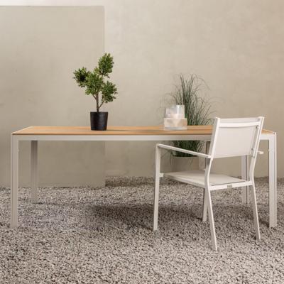 Nohr Tuintafel 'Erikka' 205 x 90cm, kleur Beige