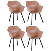 Hartman Sophie Element Tuinstoel - Set van 4 - Italian Terra - thumbnail