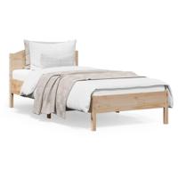Bedframe zonder matras massief grenenhout 100x200 cm - thumbnail