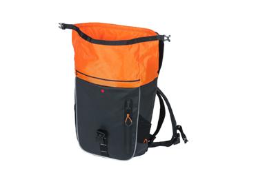 Basil Rugtas miles tarpaulin daypack zwart (nordlicht) | 17l