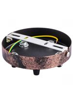 Light depot - plafondkap metaal 5 lichts - roest - Outlet - thumbnail