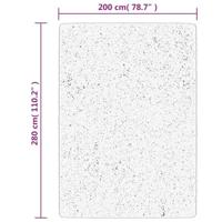 Vloerkleed PAMPLONA shaggy hoogpolig modern 200x280 cm groen - thumbnail