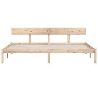 Bedframe massief grenenhout 200x200 cm - thumbnail