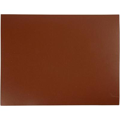 Linoleum plaat, afm 30x39 cm, dikte 2,5 mm, bruin, 1 stuk