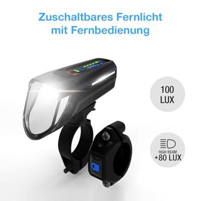 FISCHER FAHRRAD Koplamp LED werkt op batterijen Zwart FISCHER FAHRRAD Koplamp LED werkt op batterijen Zwart