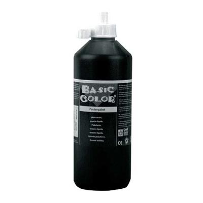 Creall plakkaatverf zwart 500 ml