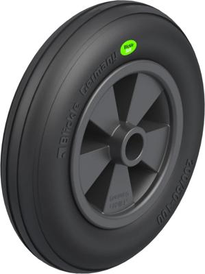 Blickle VWPP 200/20G Wiel met hoog draagvermogen Wieldiameter: 200 mm Draagvermogen (max.): 100 kg 1 stuk(s)