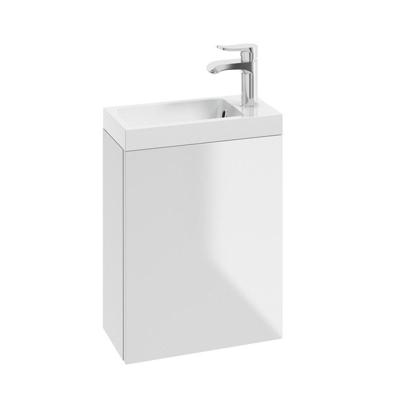 Nemo Spring Aurora Alba handwasbak 200 x 400 x 122 mm minerale composiet hoogglans wit 930524 Basin