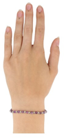 Edelsteen Armband Amethist - Ibiza love - thumbnail