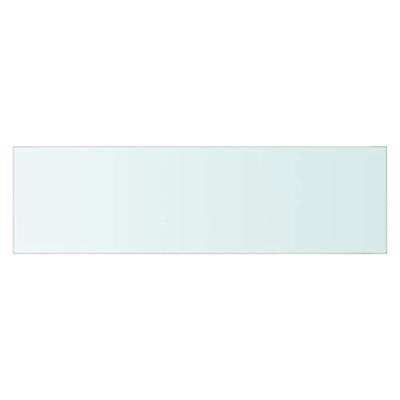 Wandschap transparant 70x20 cm glas - thumbnail