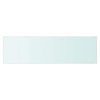 Wandschap transparant 70x20 cm glas - thumbnail