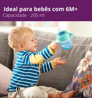 Philips Avent Lekvrije Beker Blauw 200ml - thumbnail