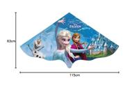 Günther Flugspiele Eenlijns Vlieger Disney Frozen Elsa Spanwijdte 1150 mm Geschikt voor windsterkte 3 - 5 bft - thumbnail
