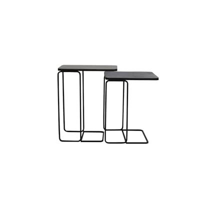 Light & Living Bijzettafel 'Laja' Set van 2 stuks Light & Living Bijzettafel 'Laja' Set van 2 stuks