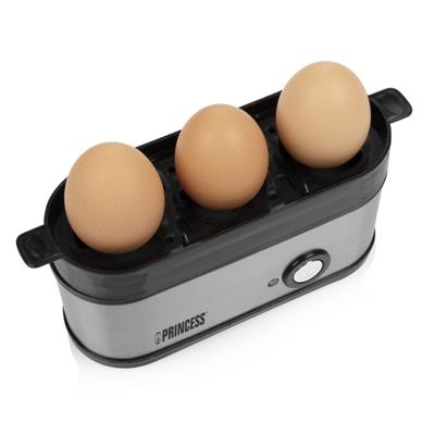 Princess 262043 eierkoker zwart/rvs