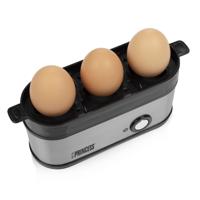 Princess 262043 eierkoker zwart/rvs - thumbnail