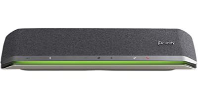 HP Poly Sync 60 Conferentietelefoon Bluetooth Bluetooth, Ruisreductie, Geschikt voor bijv. Microsoft Teams, Zoom, Handsfree Zwart, Zilver