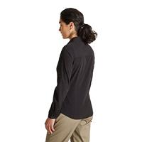 Craghoppers CES002 Expert Womens Kiwi Long Sleeved Shirt - Pebble - 44 (18) - thumbnail