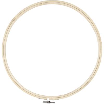 Creativ Company Borduurframe hout, ø 25cm Creativ Company Borduurframe hout, ø 25cm