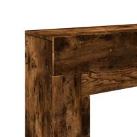 Haardombouw 100x30x87,5 cm bewerkt hout gerookt eikenkleurig - thumbnail