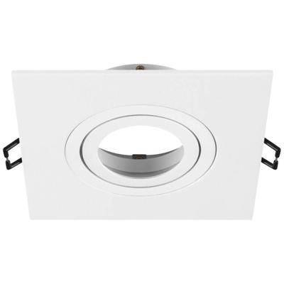 SLV InbouwringNew Tria 75 XL vierkant wit - zonder fitting - 1007634