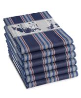 DDDDD theedoek friesian blue 60x65cm 6st - thumbnail