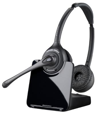Plantronics CS520/A Draadloze DECT Headset, Zwart