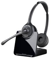 Plantronics CS520/A Draadloze DECT Headset, Zwart - thumbnail