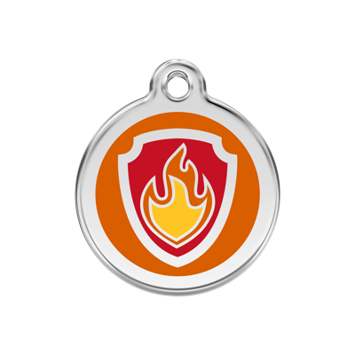 Naamplaatje voor halsband The Paw Patrol Marshall Maat M