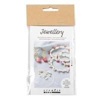 Creativ Company Mini hobbyset sieraden armband en oorbel - thumbnail