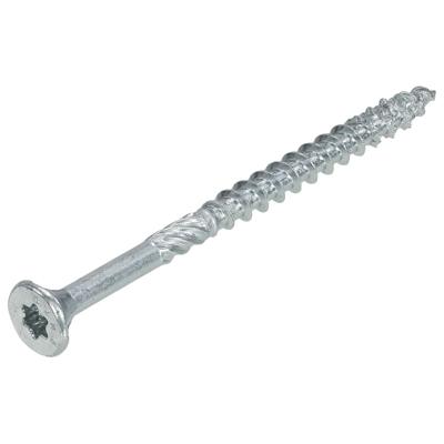 Dynaplus Unischroef/Spaanplaatschroef Verzinkt Platkop Deeldraad Torx TX25 5.0X80/42 | 200 stuks - 0281.01.42401