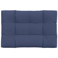 VidaXL Palletkussen 120x80x12 cm stof marineblauw - thumbnail
