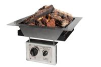 Happy Cocooning: Losse inbouwbrander vierkant - Grijs - thumbnail