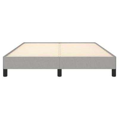 Bedframe stof lichtgrijs 140x190 cm Bedframe stof lichtgrijs 140x190 cm