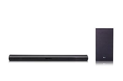 LG SJ4 2.1 Soundbar (300W, draadloze subwoofer, bluetooth) zwart