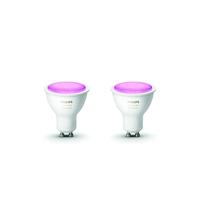 Philips Hue Wit & Color Ambiance 2-Pack GU10 - thumbnail