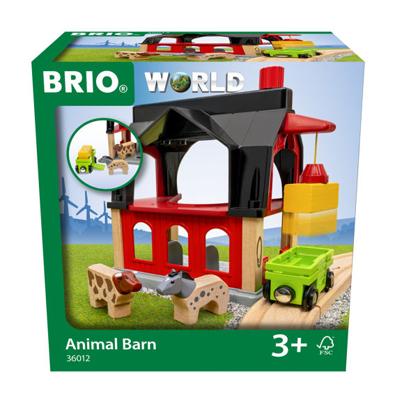 Speelset Ravensburger Animal barn Hout