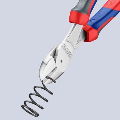 Knipex Kracht-zijsnijtang verchroomd met meer-componentengrepen 200 mm - 7405200 - thumbnail