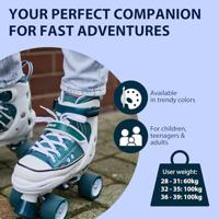 Hudora rolschaatsen sneaker midnight, maat 28 - thumbnail