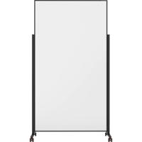 magnetoplan Whiteboard Vario (b x h) 100 cm x 180 cm Zwart, Wit Gelakt, Glad Aan beide zijden te gebruiken, Horizontaal- of verticaalformaat - thumbnail