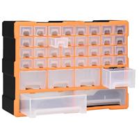 VidaXL Organiser met 38 lades 52x16x37,5 cm - thumbnail