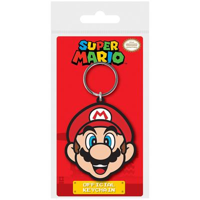 Super Mario - Mario Rubber Keychain