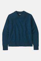 Patagonia Recycled Wool-Blend Crewneck Dames Trui Chevron Cable: Nouveau Green S - thumbnail