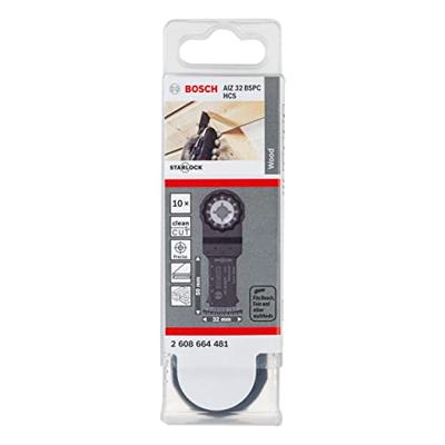 Bosch Accessoires Starlock AIZ 32 BSPC HCS, Hardwood, Curved-Tec 32 x 50 10x - 2608664481 - thumbnail