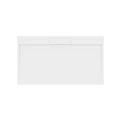 Douchebak Gegoten Marmer Sapho Irena 140x80x3.5 cm Rechthoek Wit Douchebak Gegoten Marmer Sapho Irena 140x80x3.5 cm Rechthoek Wit