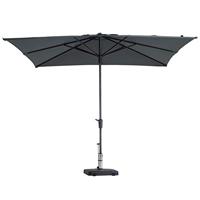 Stokparasol Syros luxe 280x280 cm Polyester grey zonwering Madison - Madison - thumbnail