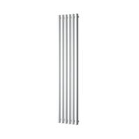 Designradiator Plieger Trento 814 Watt Middenaansluiting 180x35 cm Donkergrijs Structuur - thumbnail