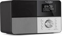 TechniSat Digitradio 306 DAB radio (DAB+, FM, AUX-ingang, hoofdtelefoonaansluiting, favorietengeheugen, wekker, verlicht display, klok en datumweergave) zwart - thumbnail